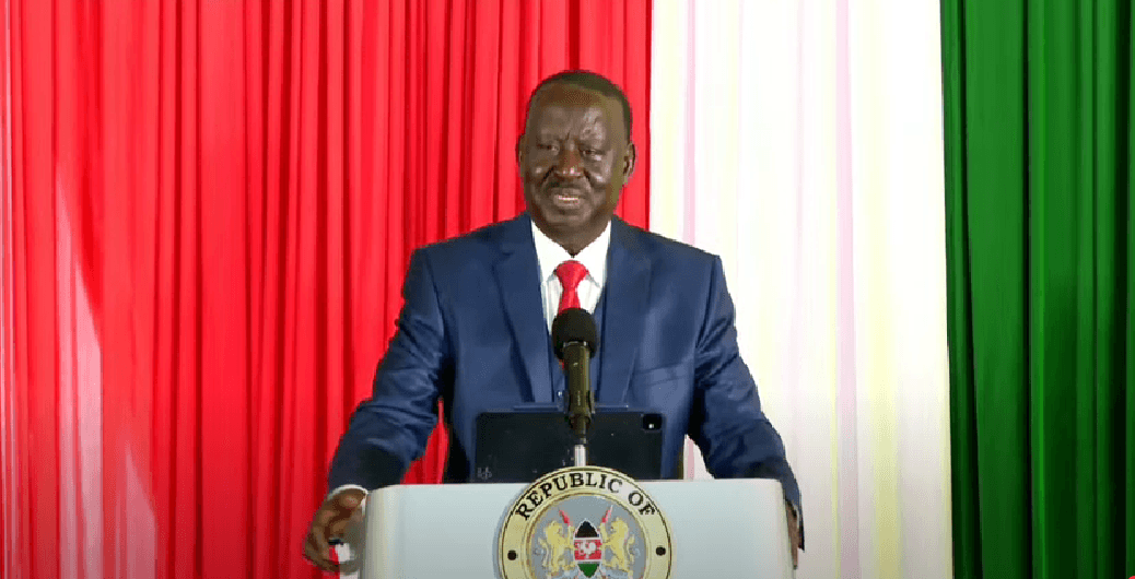 Oversighting governors is the responsibility of MCAs not Senate – Raila
