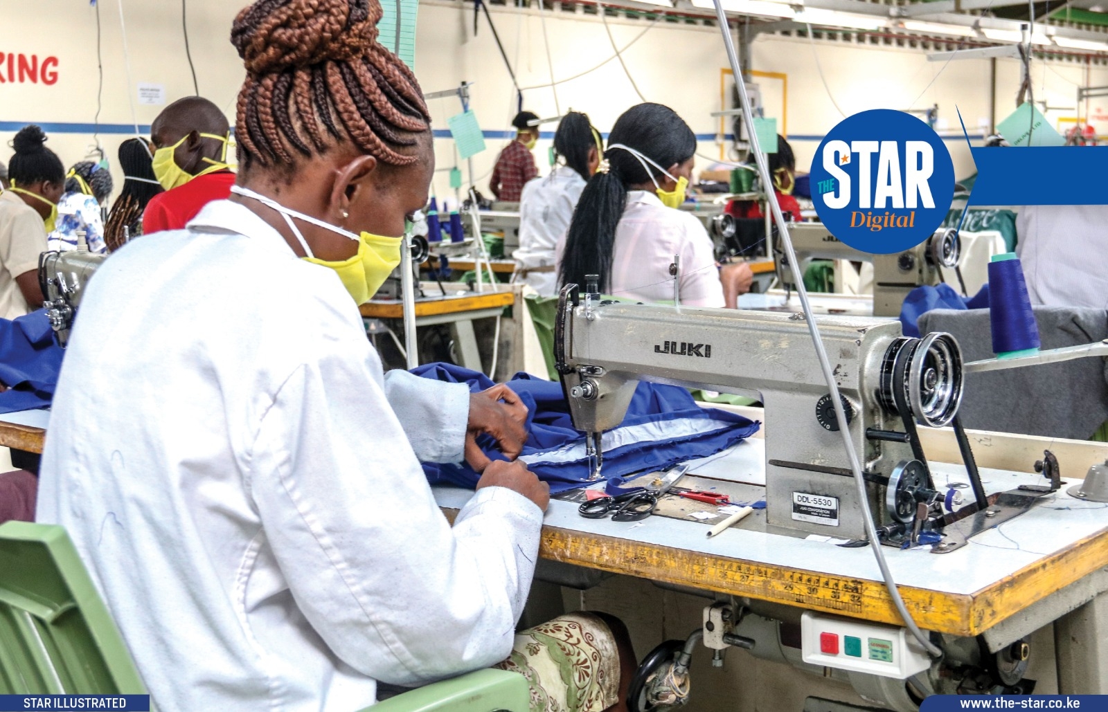 Manufacturing output in Kenya (Sh Trillion)