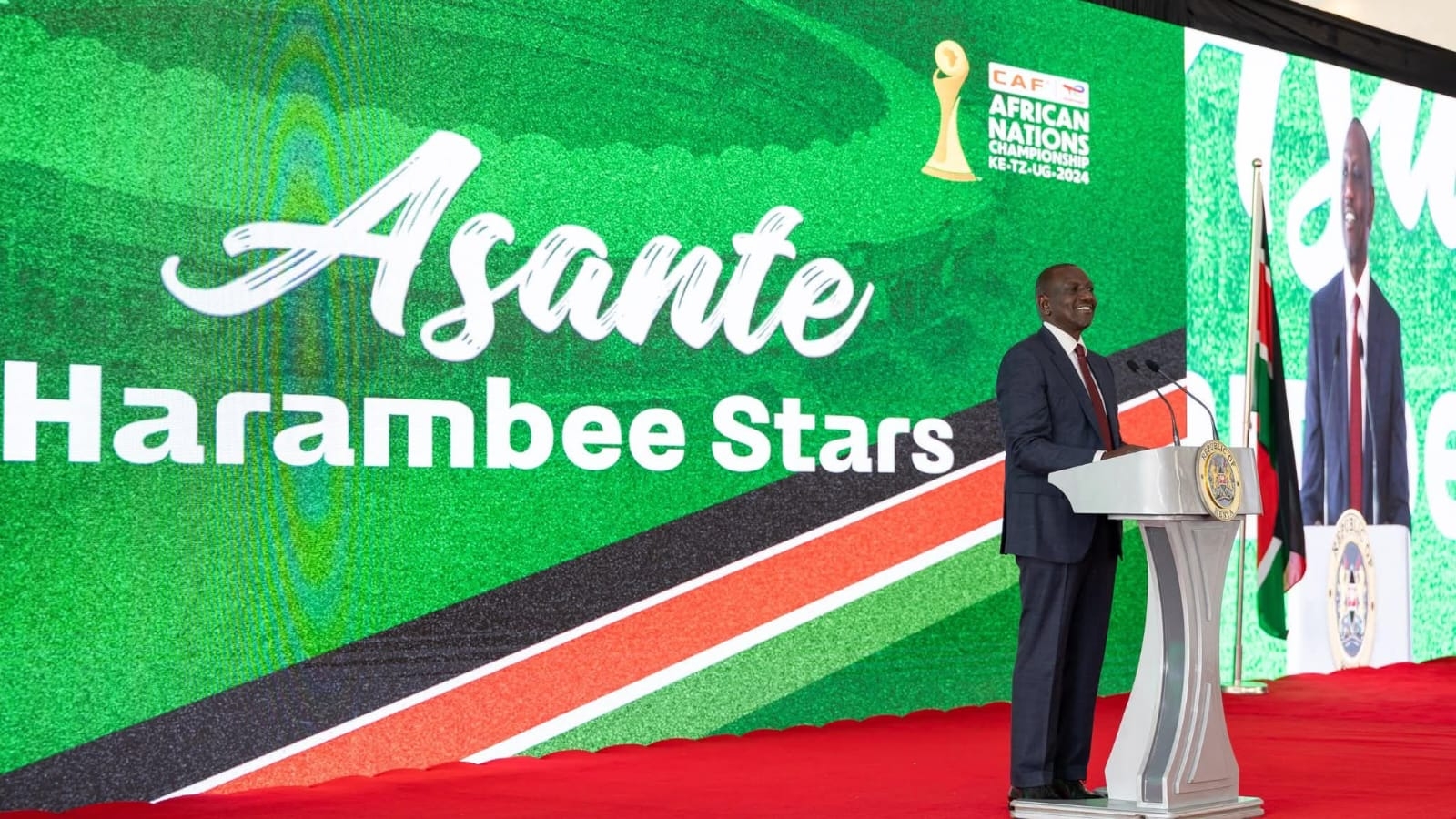 Ruto to Stars: Report Mariga, FKF boss to me if they mess up