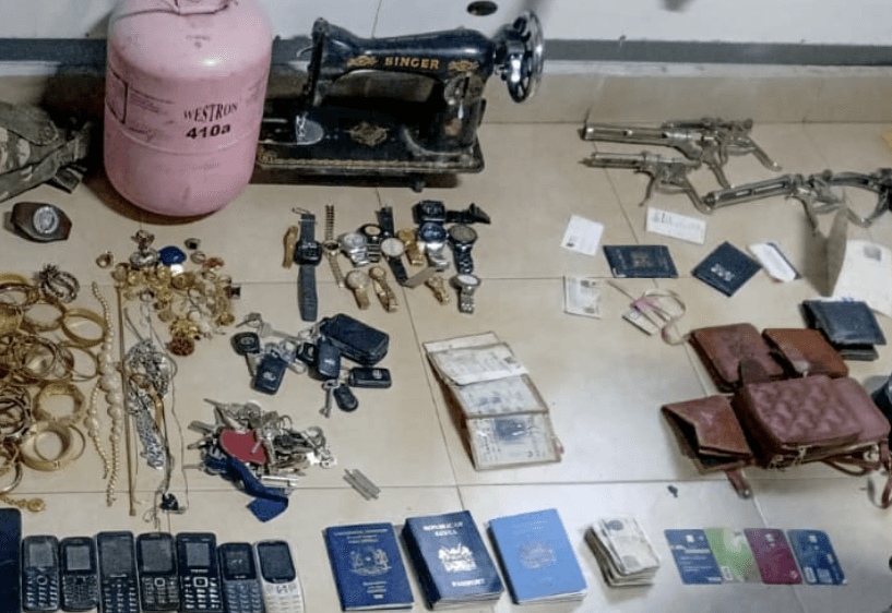 Stolen firearm, IDs recovered in Garissa police raid