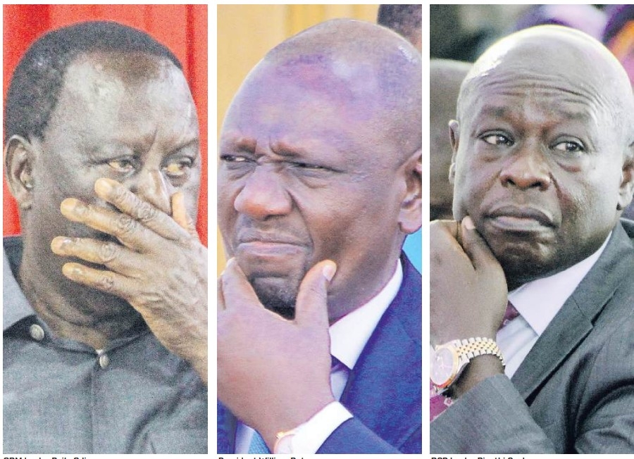 Headache rocks Ruto, Raila and Gachagua camps ahead of by-elections