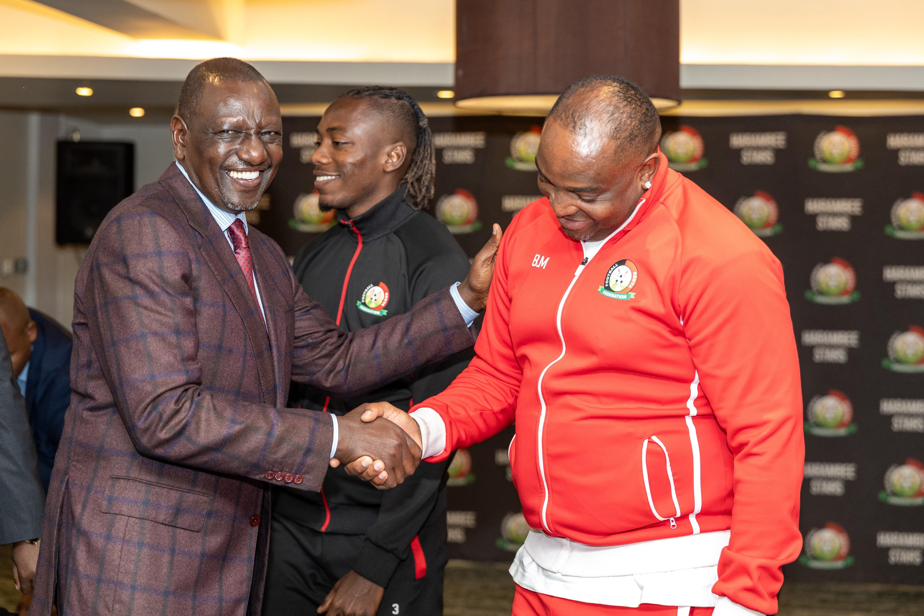 Ruto: Why I missed Harambee Stars vs Morocco clash