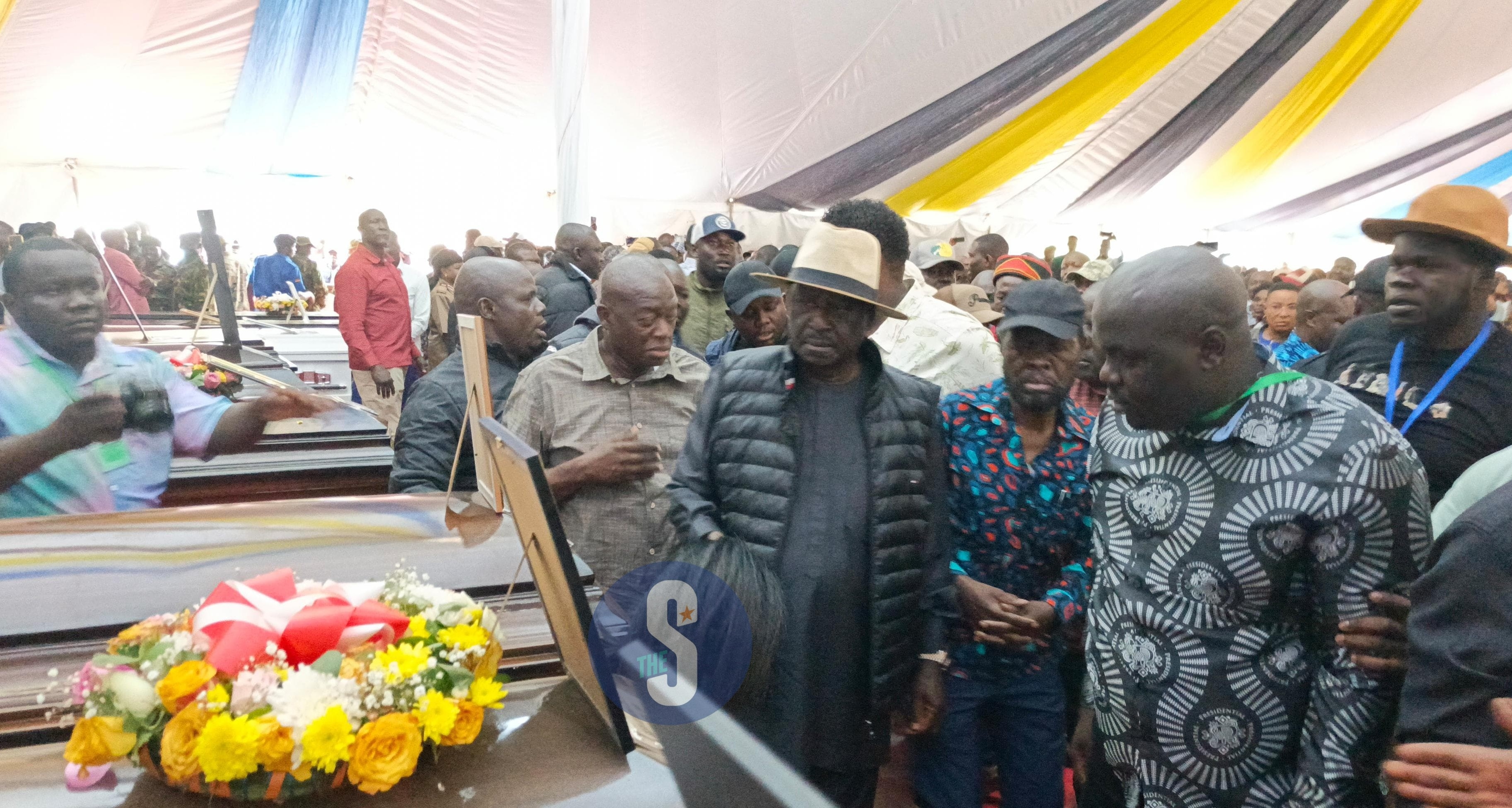 Joint funeral service for Kisumu crash victims ongoing