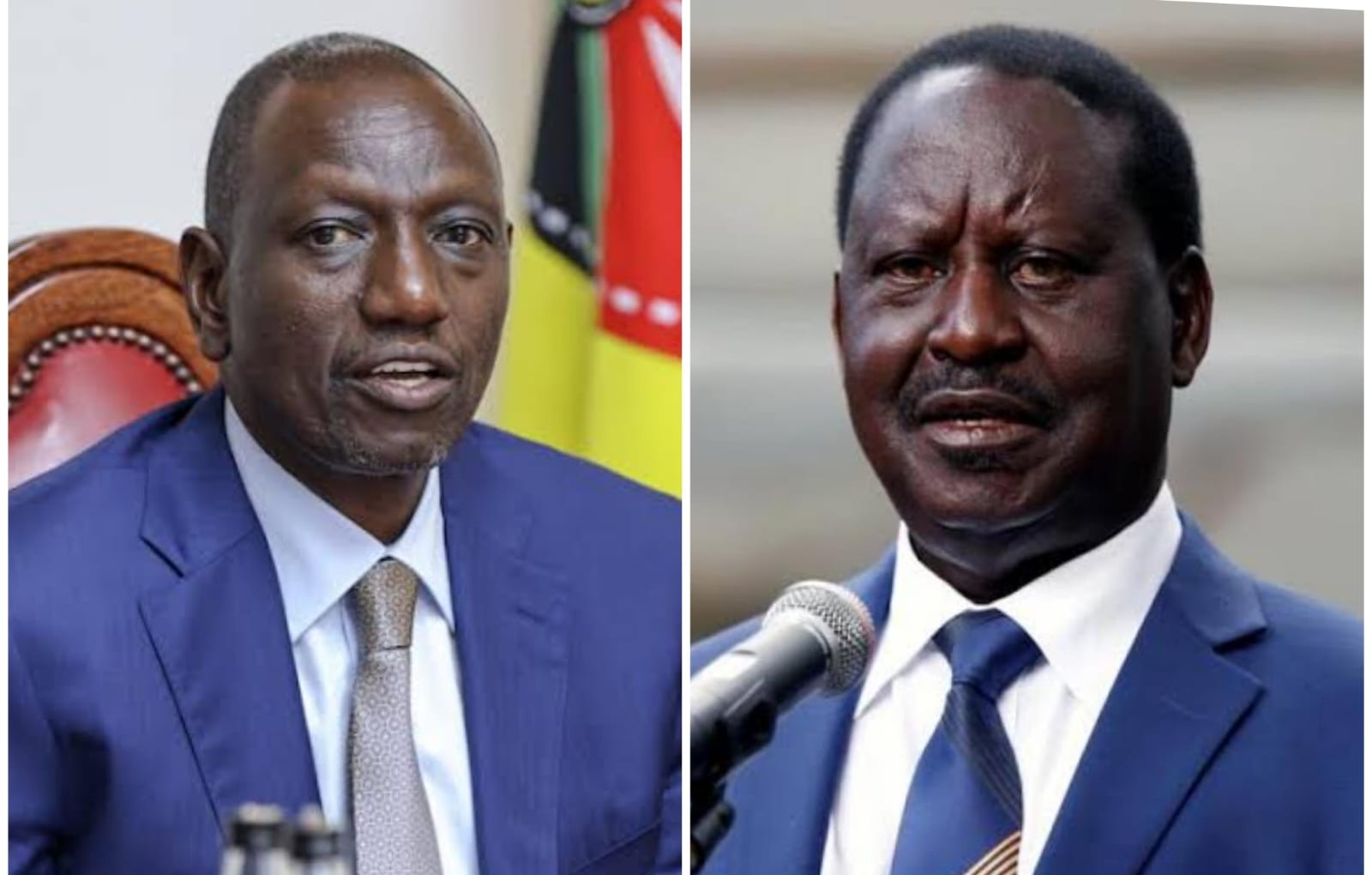 Ruto, Raila to co-chair joint PG meeting on Monday