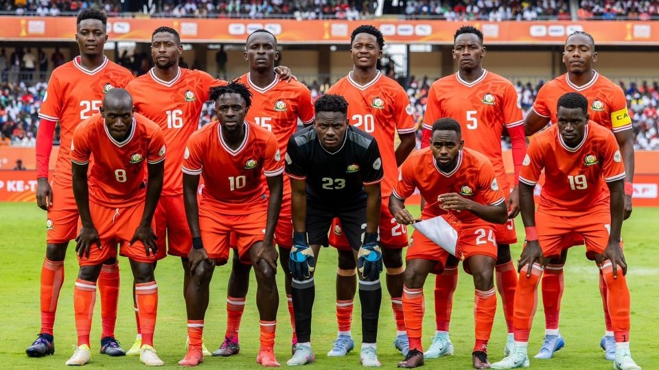 Harambee Stars starting 11 against Zambia announced