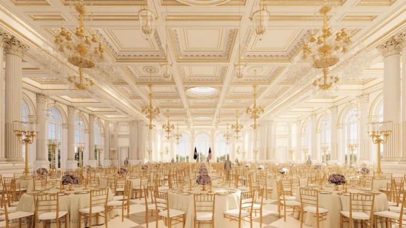 White House unveils plans for new Sh26bn ballroom