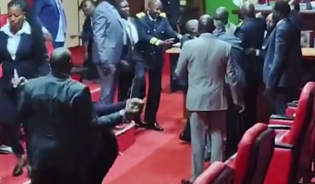 Chaos erupts in Kericho assembly after Mutai’s ouster