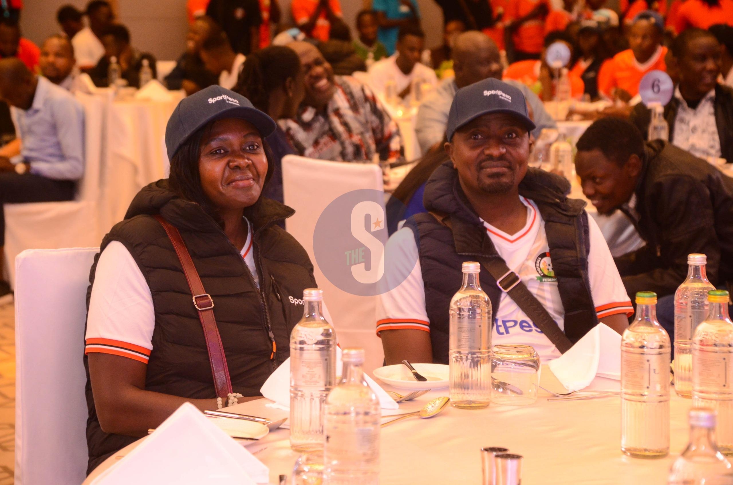 [PHOTOS] SportPesa unveils Mega Jackpot winner Bonnie Kamau