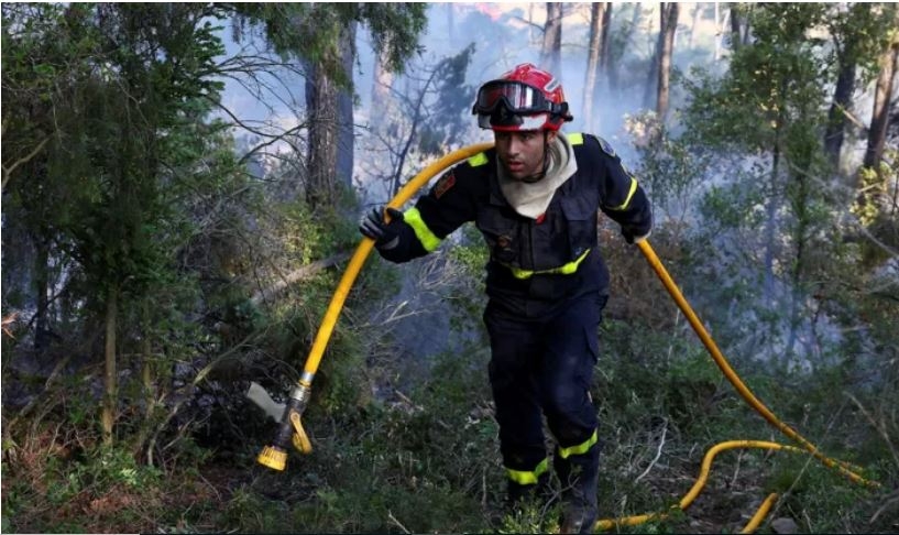 France still battling largest wildfire in 75 years