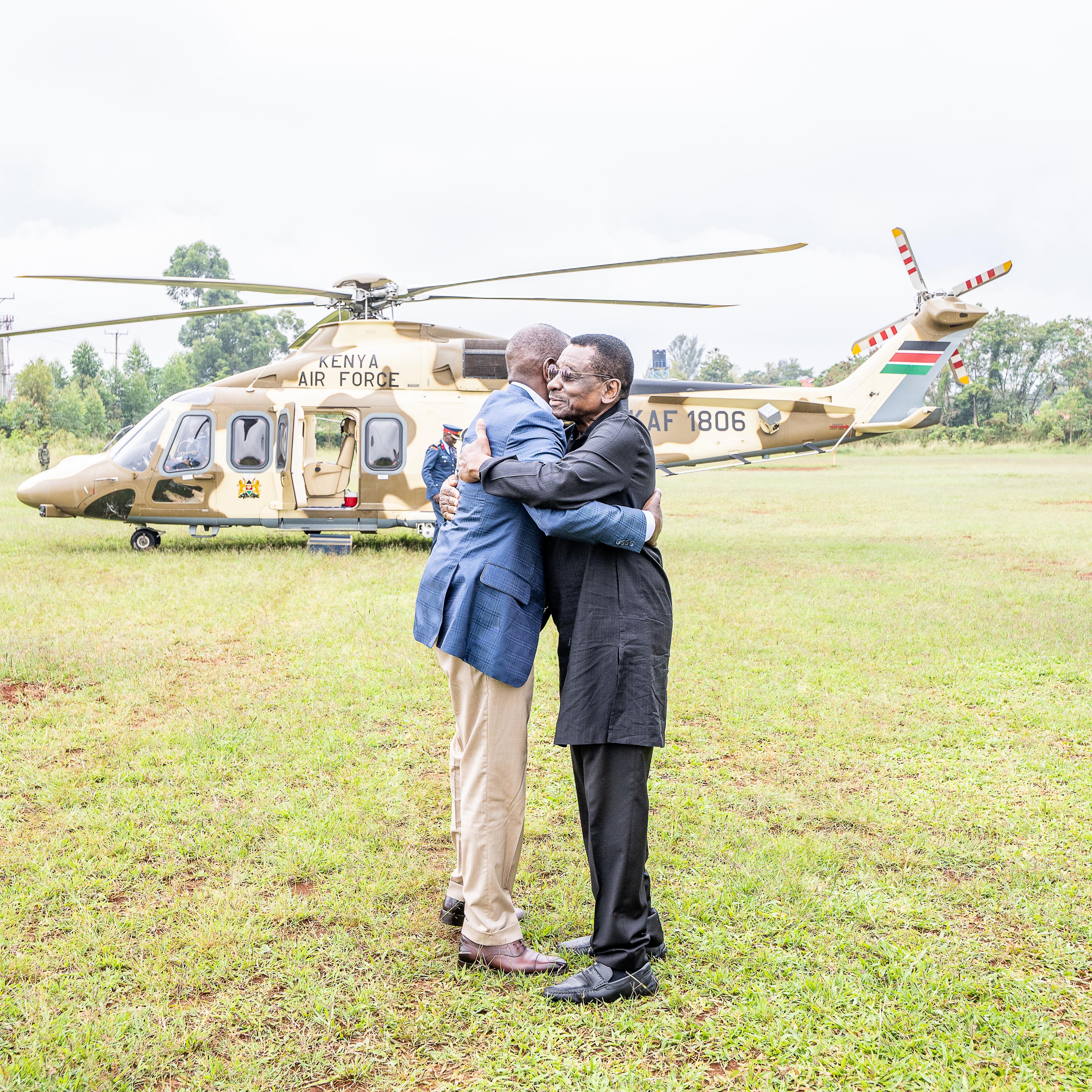 [PHOTOS] Ruto attends church service in Siaya