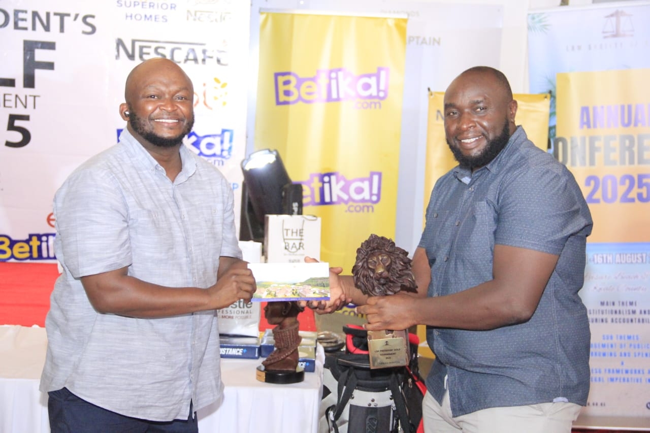 Wafula clinches top honours at LSK presidential golf tournament