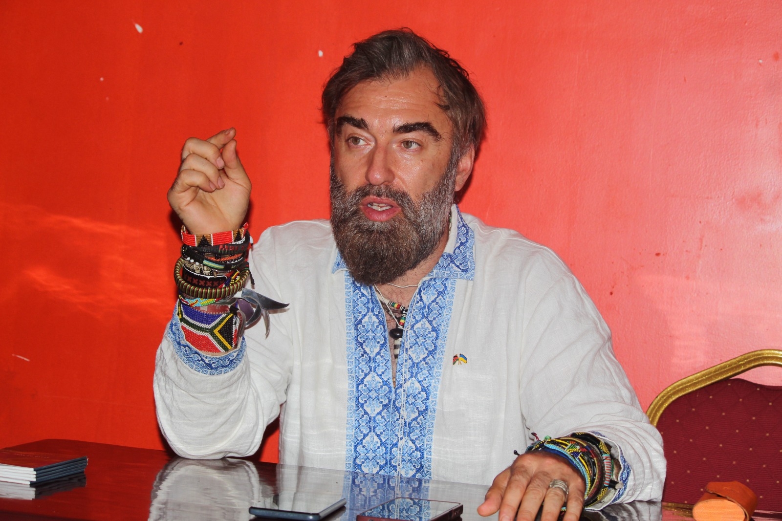 Ukrainian-American TV host in Kenya to rally support for end to Russia-Ukraine war
