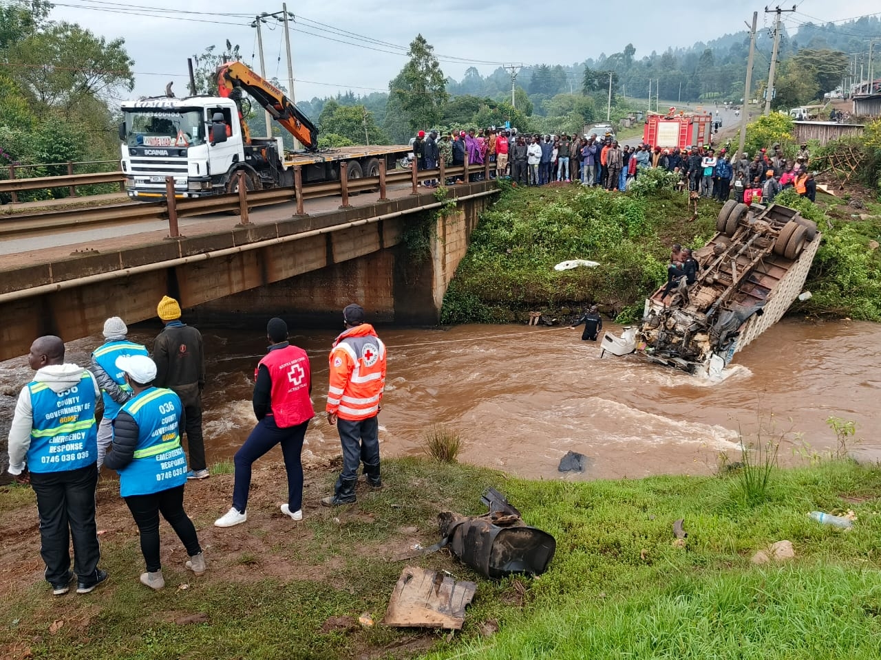 [PHOTOS] Two killed, one injured in Bomet crash