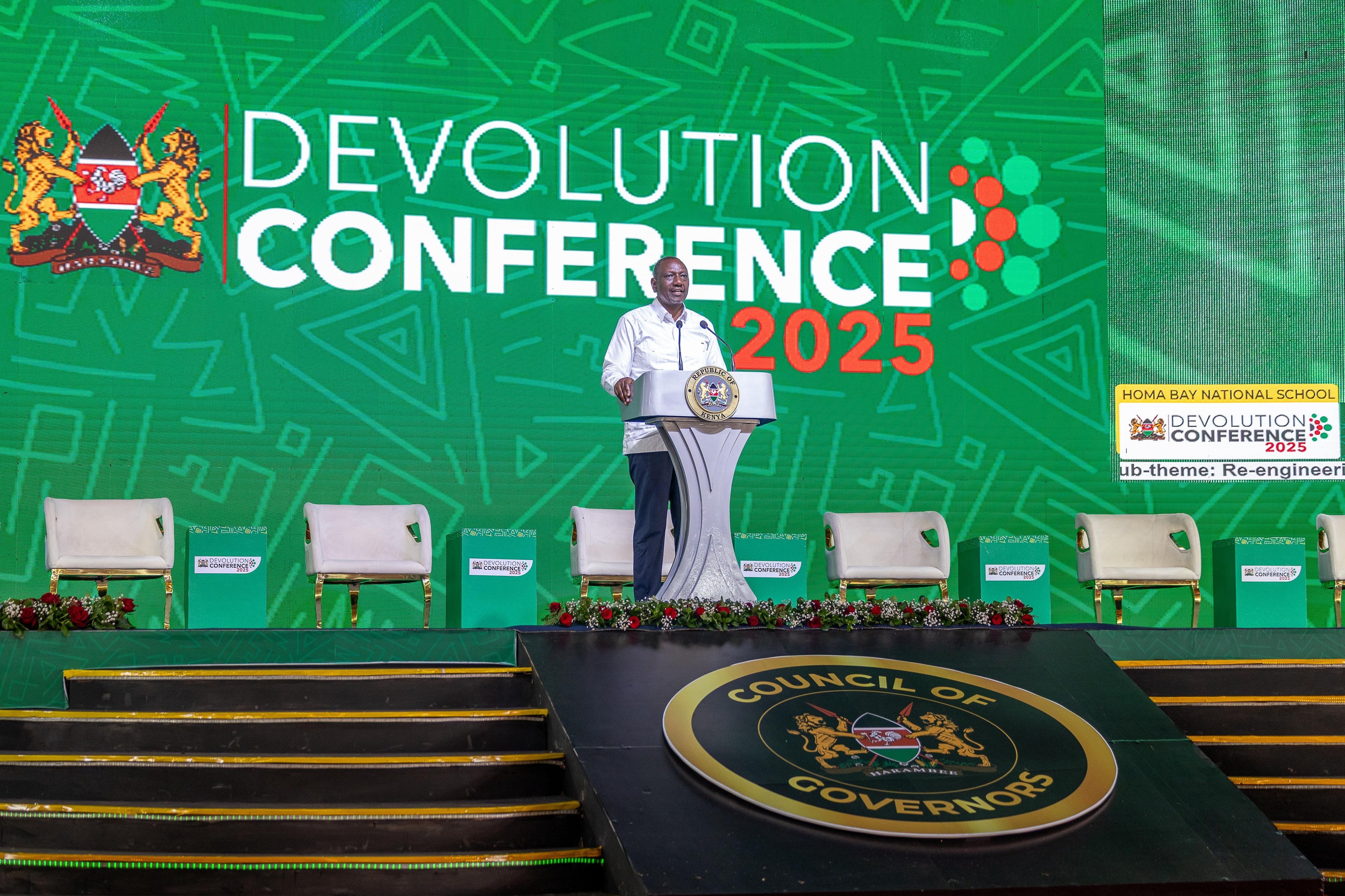 PHOTOS: Ruto officially opens 2025 Devolution Conference