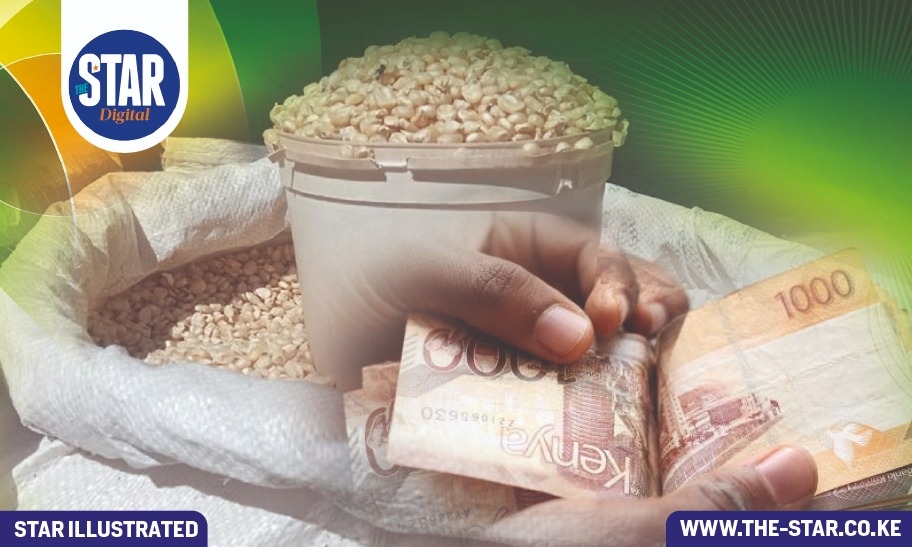 National average price spreads for maize