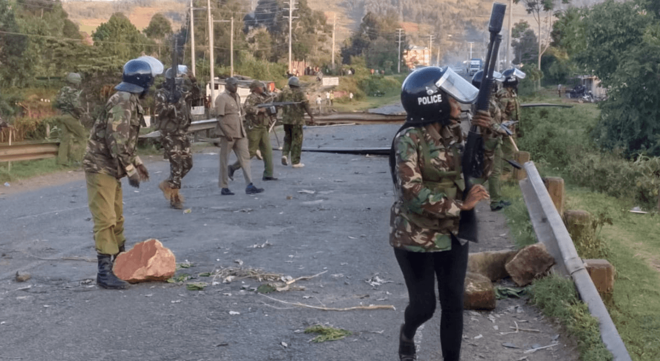 Chaos as residents riot over unsafe Bomet bridge