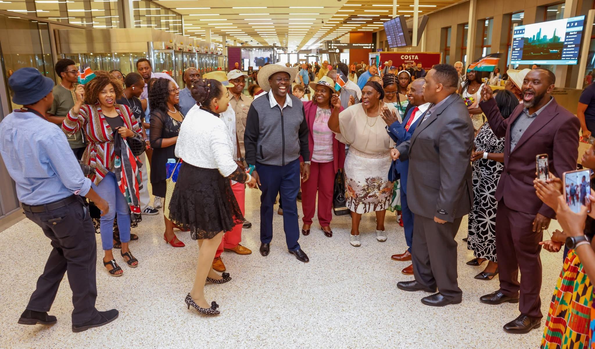 [PHOTOS] Gachagua's heartfelt reception in Kansas City