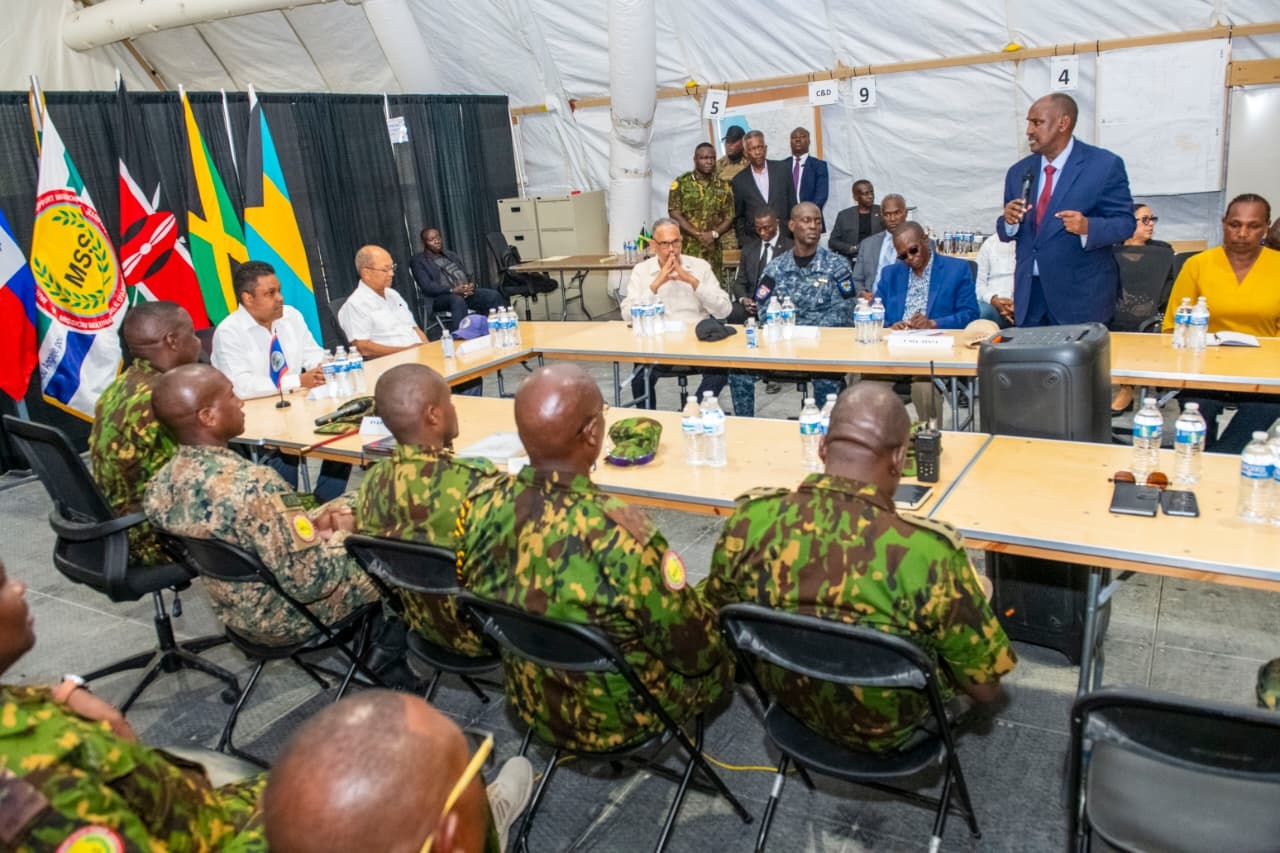 Kenyan team meets Haiti’s new leader over gang violence
