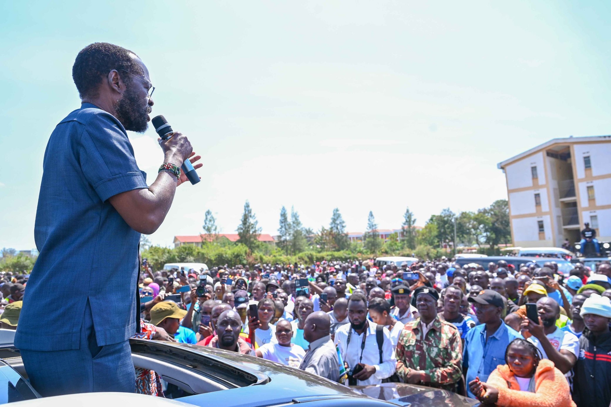 Nyong’o donates Sh1m for Kisumu crash victims’ burials