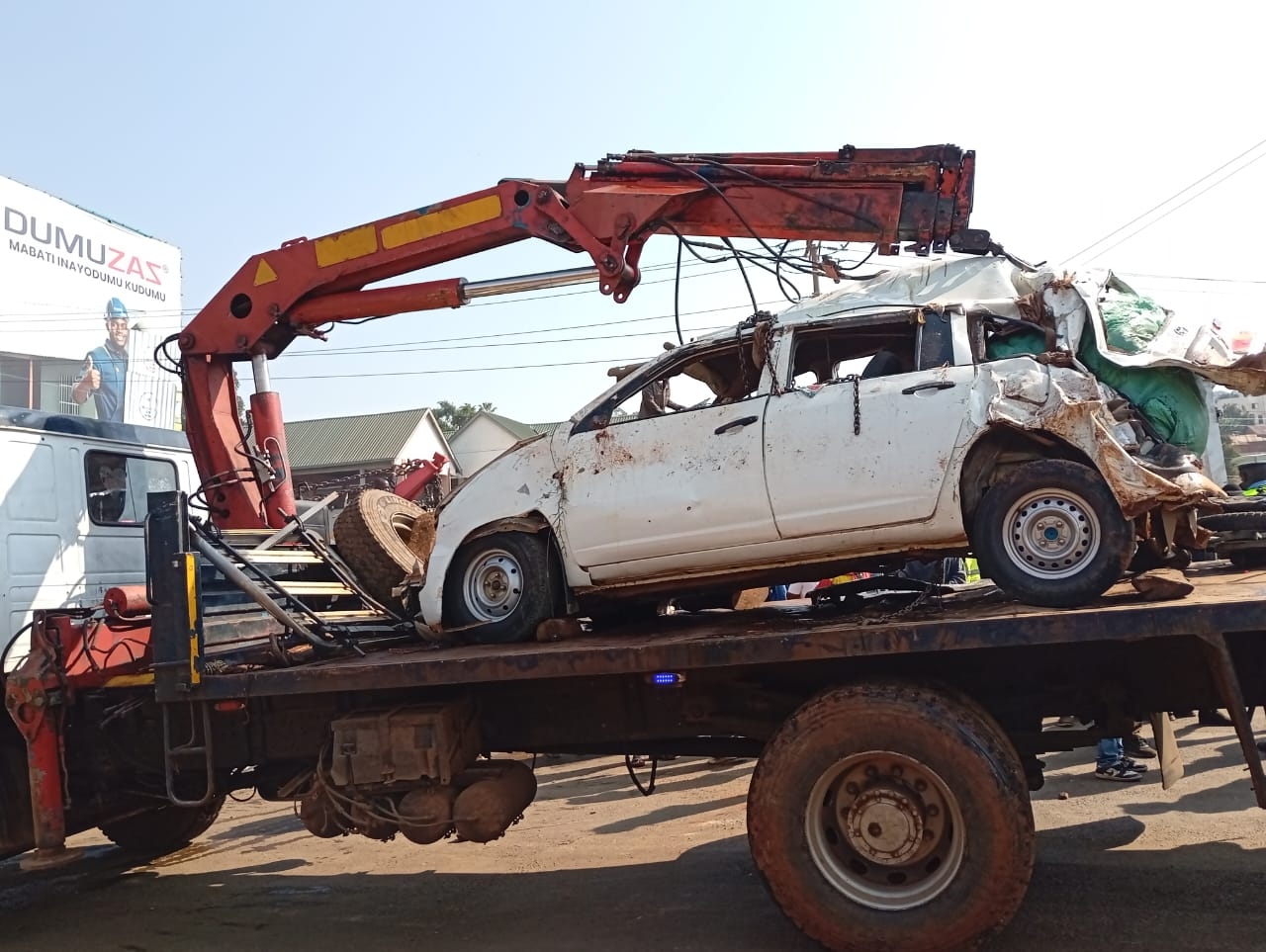 Two killed in grisly accident at Daraja Mbili Market