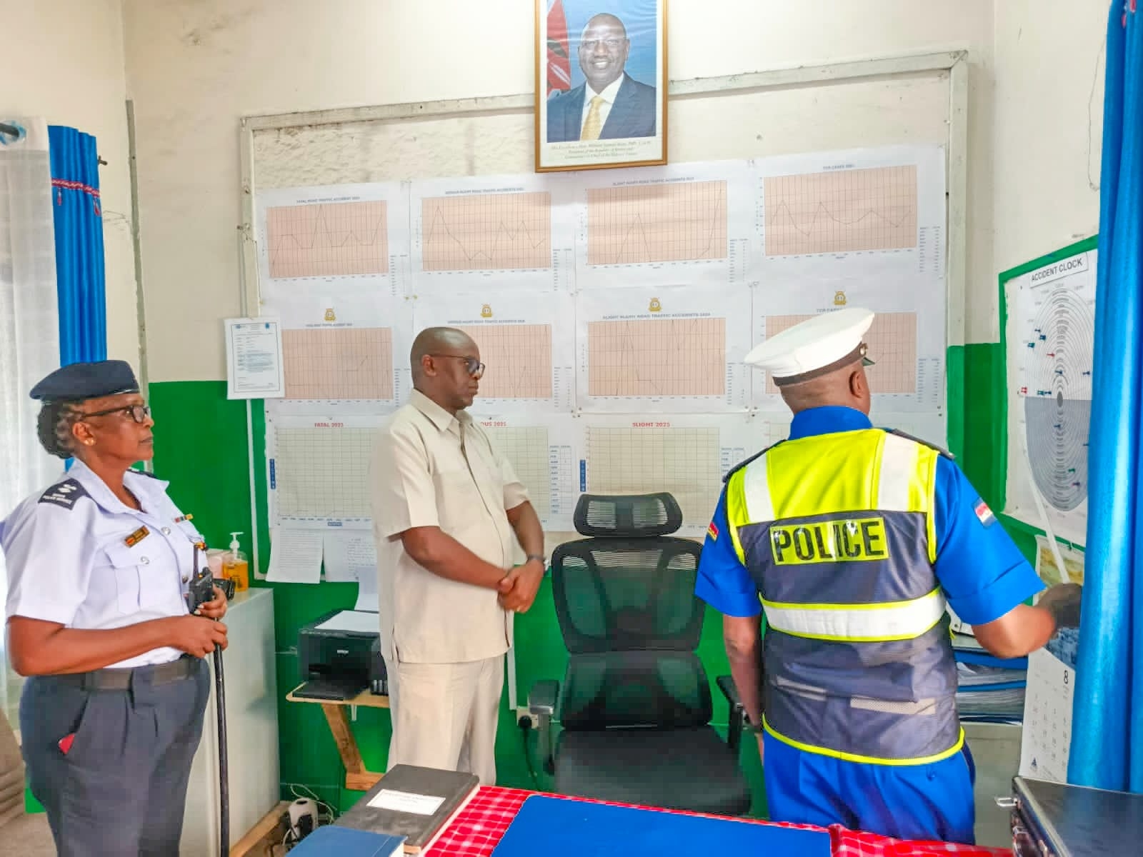 DIG Lagat inspects Makupa Police Station in Mombasa
