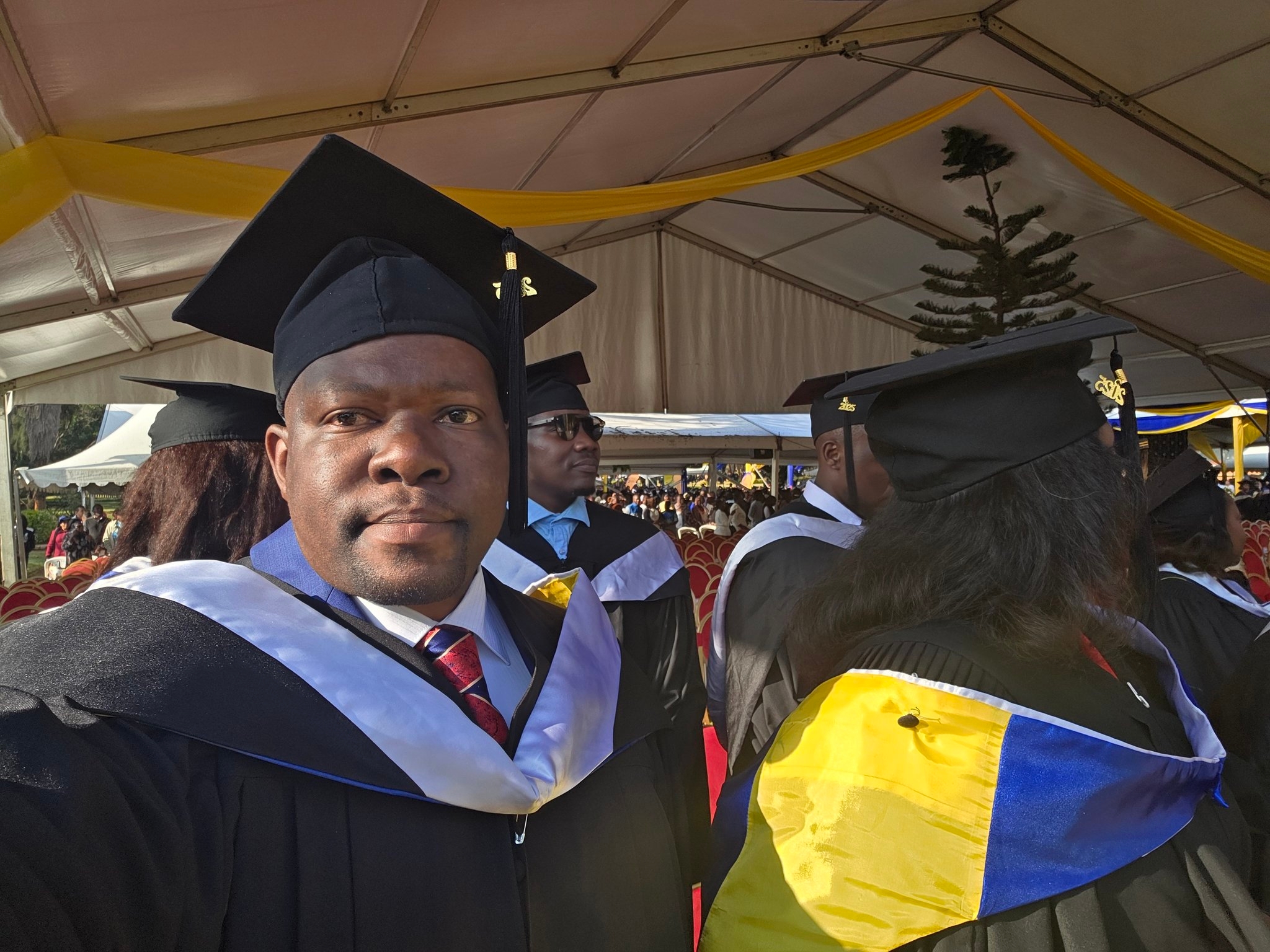 MP Amisi reflects on humble background as he graduates with masters