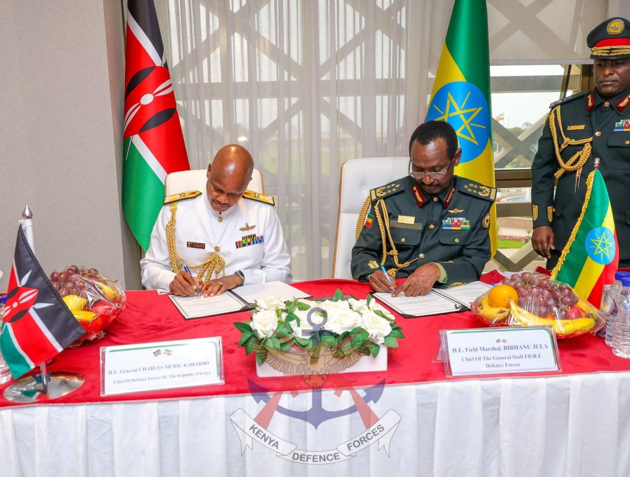 Ethiopia, Kenya sign new defence deal for intelligence sharing
