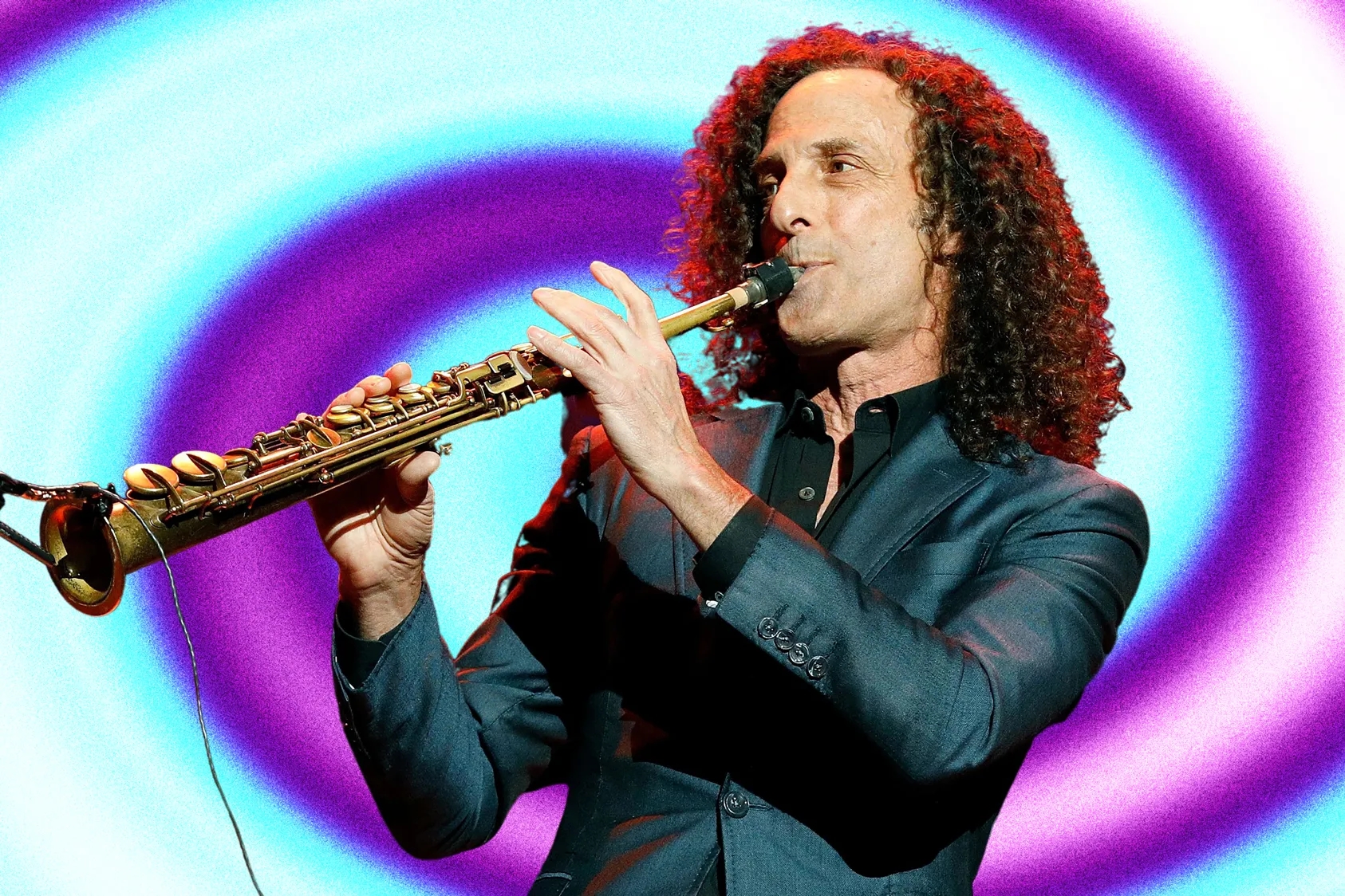 Kenny G’s music + Nairobi skyline = magic