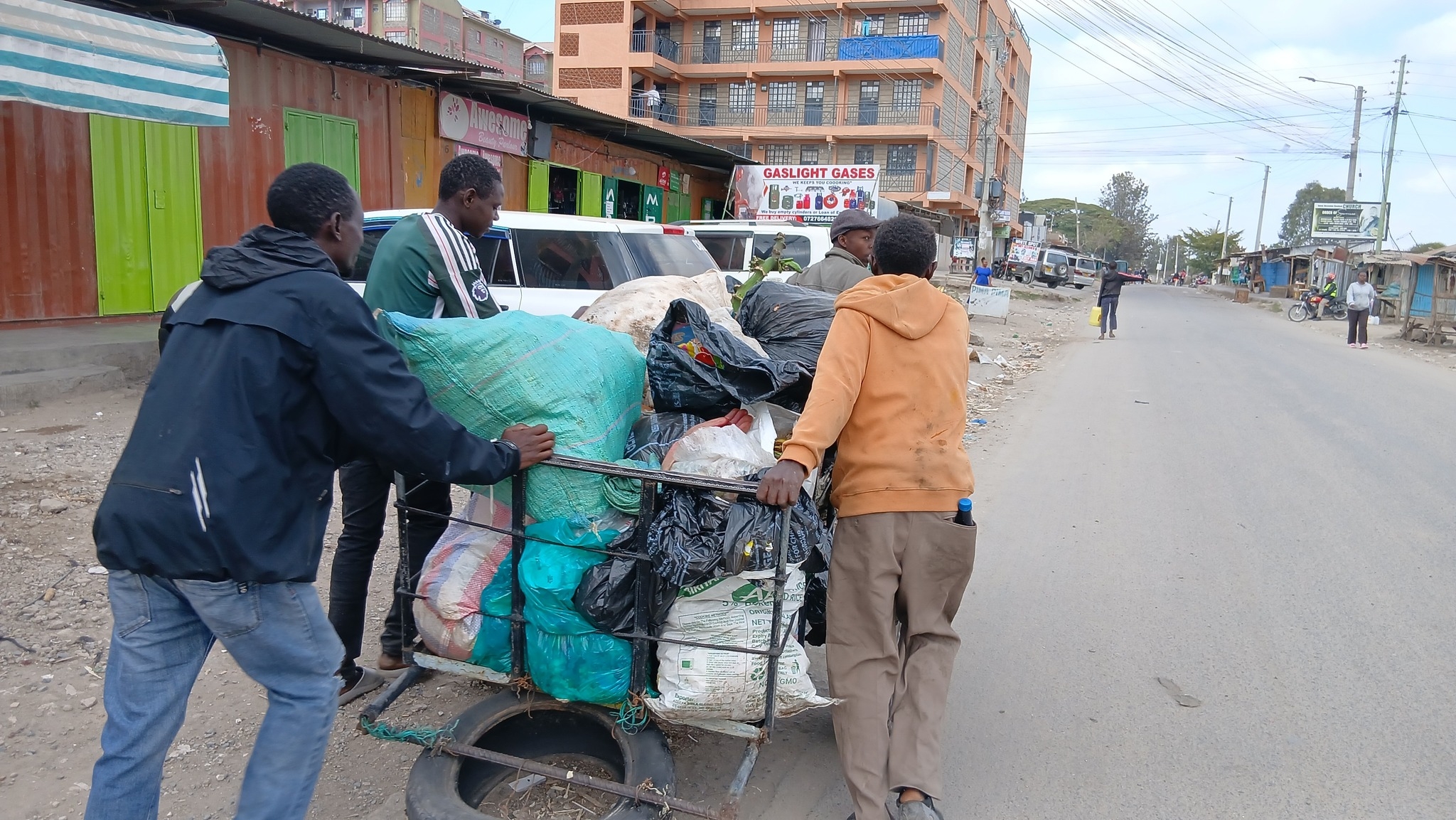 How youth defy unemployment odds to earn livelihoods through garbage collection in Machakos