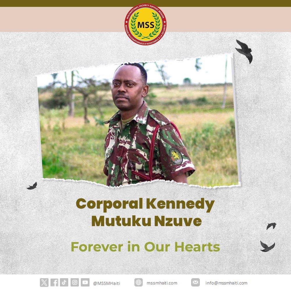 Identity of Kenyan cop who died in Haiti crash revealed