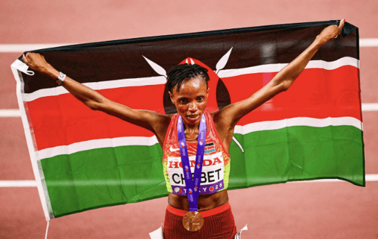 Ruto leads nation in hailing Chebet’s Tokyo heroics