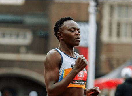 Moraa roars ahead of Tokyo title defence