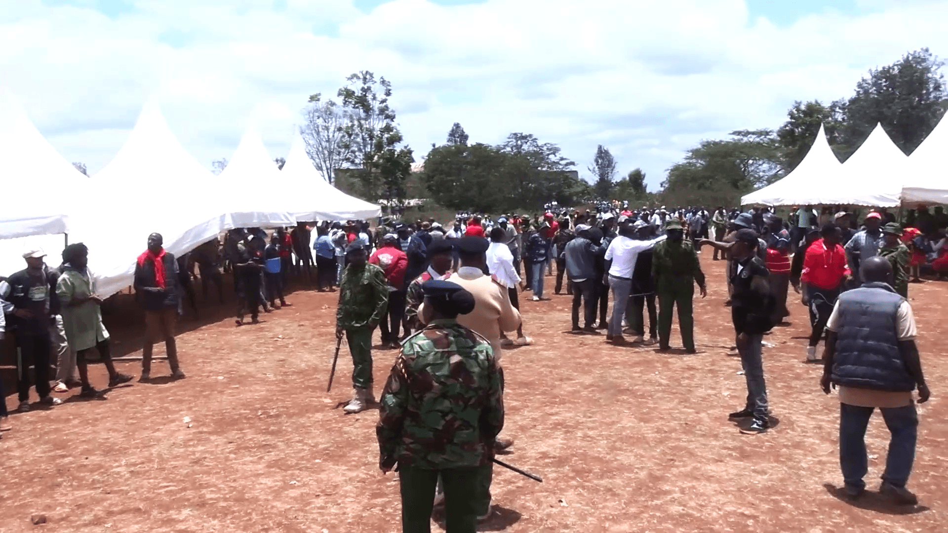 Fight between government and youths over Kenol grounds escalates