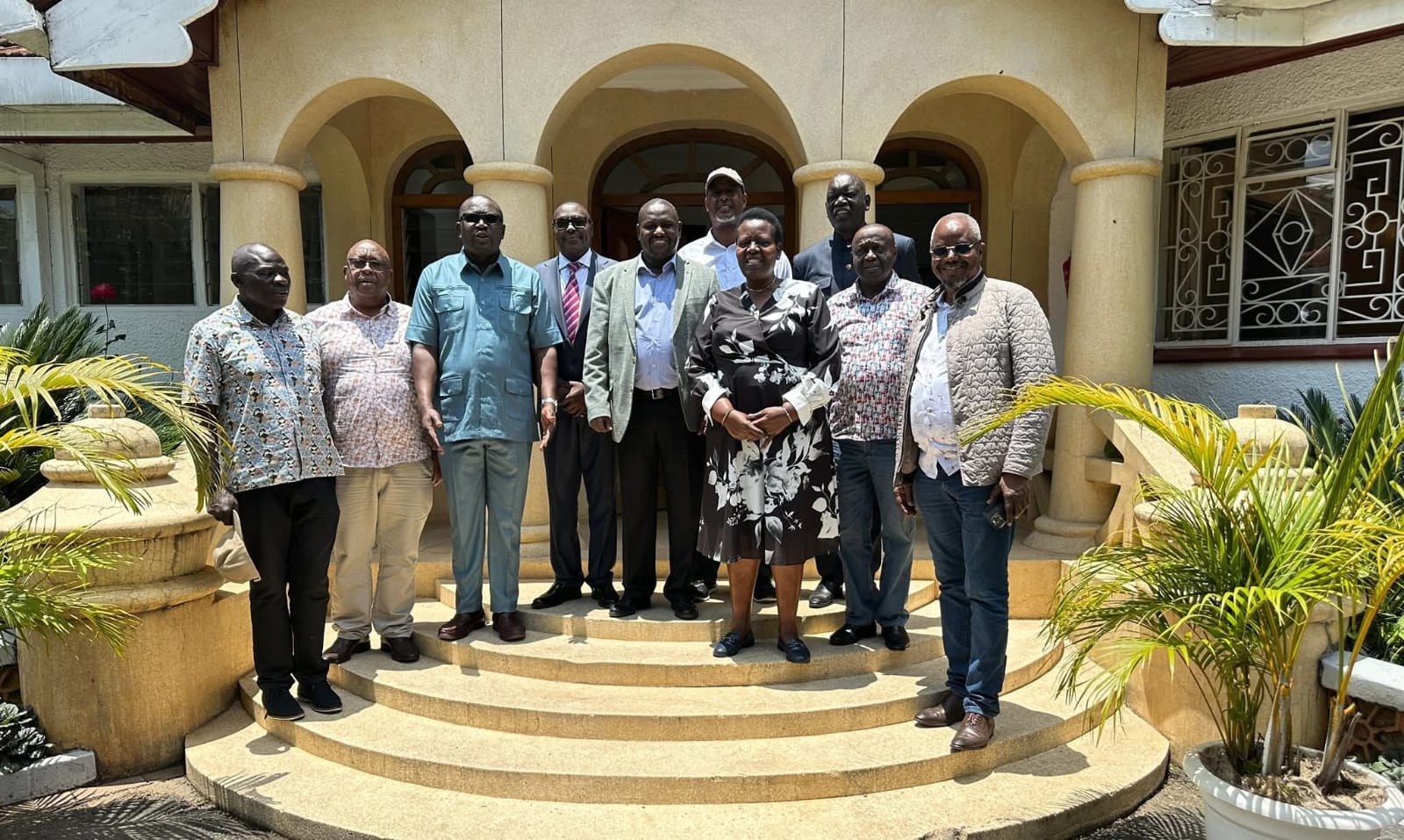 MPs inspect renovations at Nakuru State House