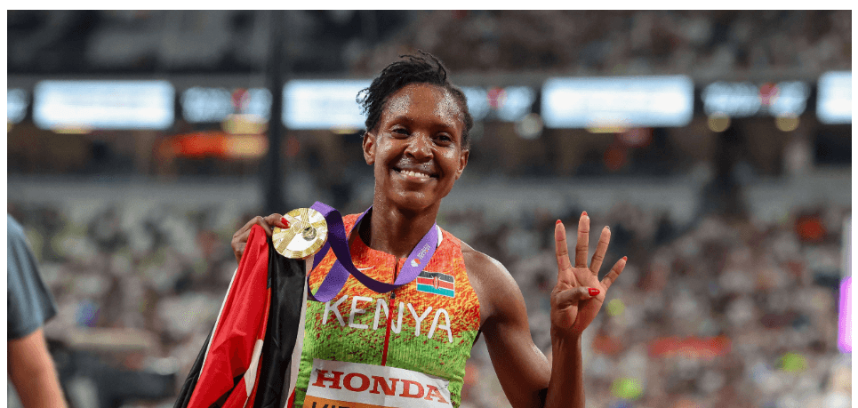 I won't stop winning, declares Kipyegon after dominant 2025 season
