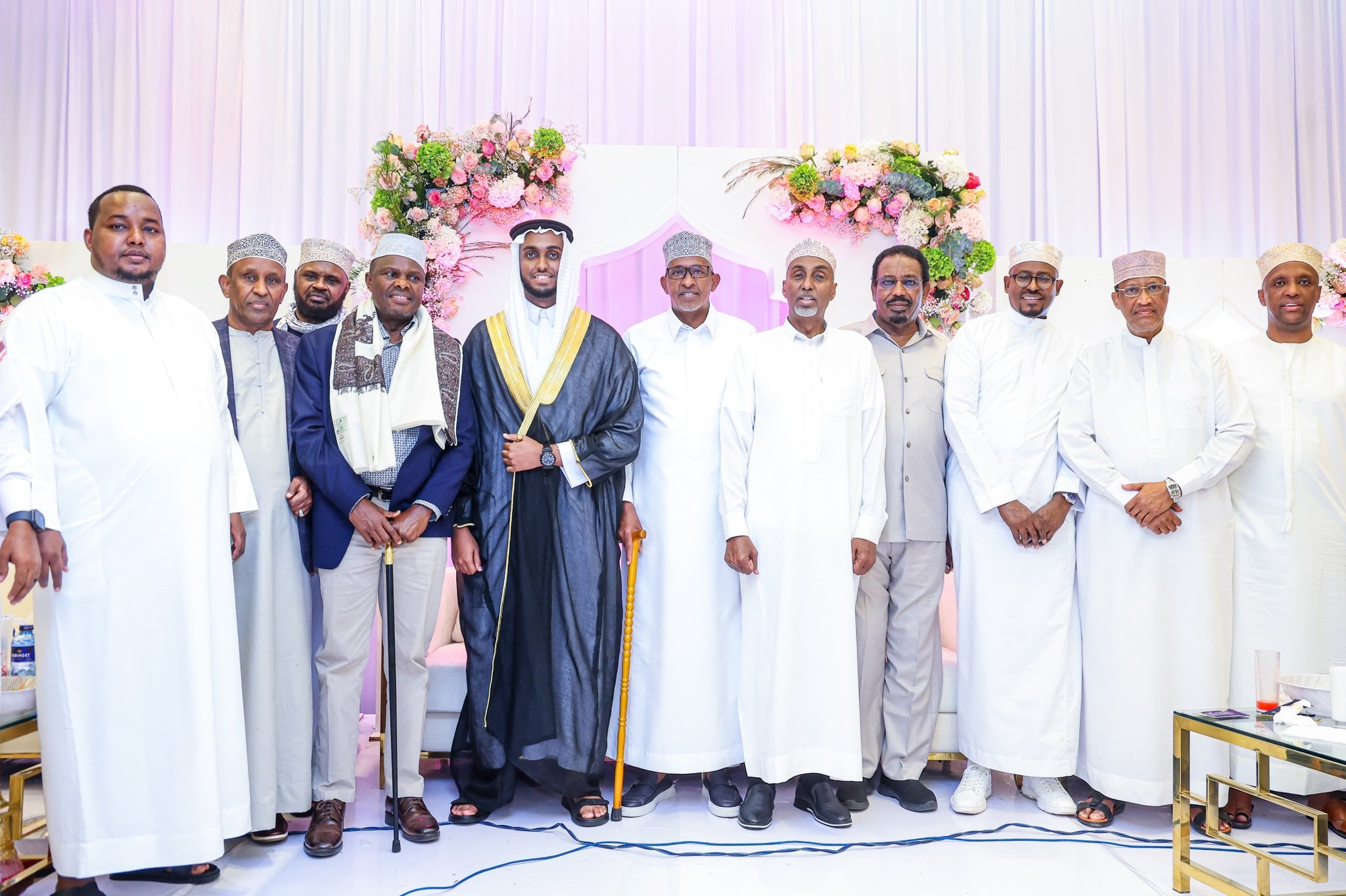 Leaders grace EACC CEO’s son colorful wedding