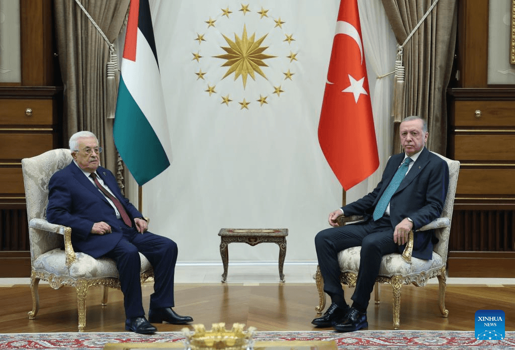 Erdogan, Abbas discuss Gaza crisis, call for immediate ceasefire