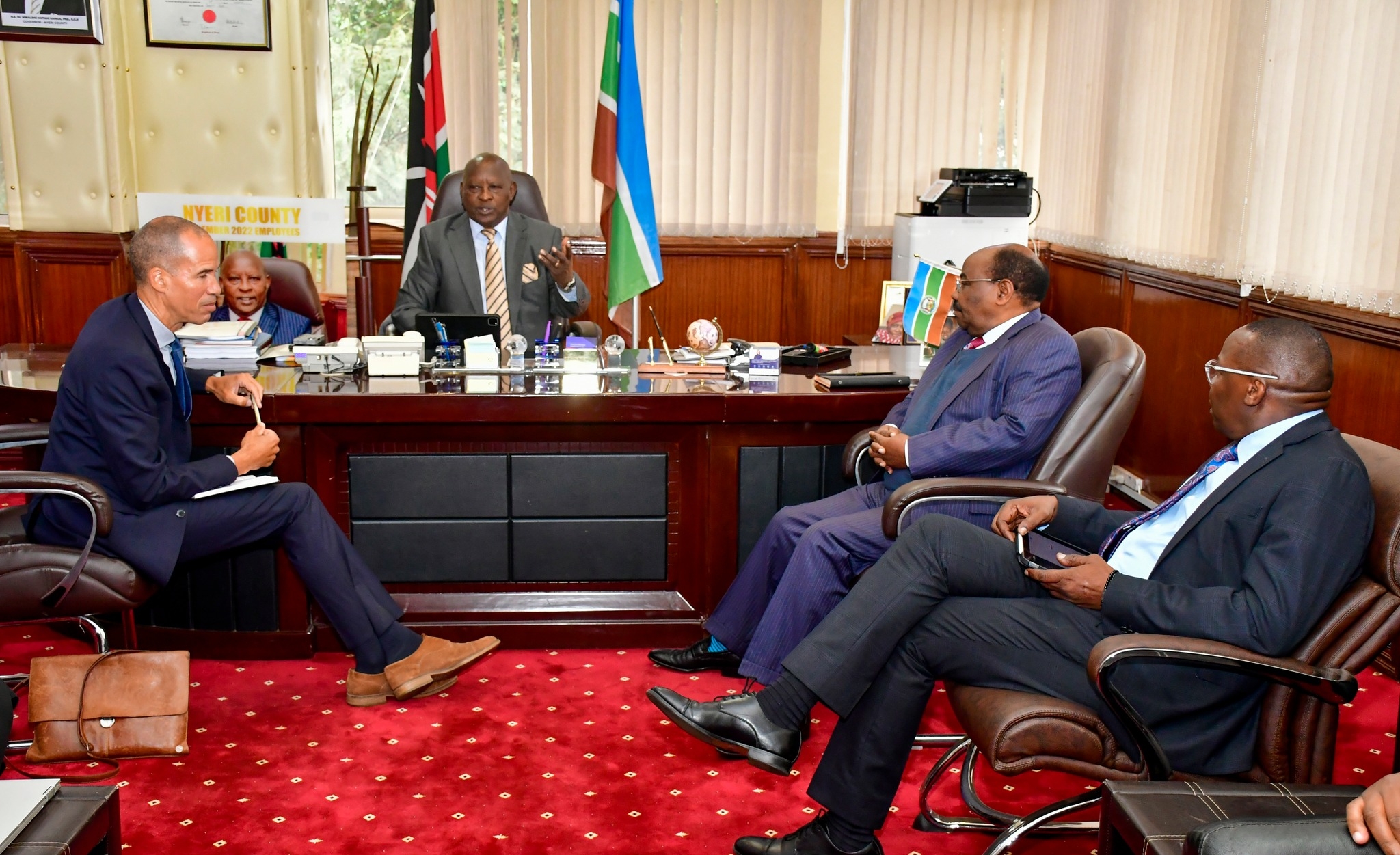 Nyeri bets on Swedish tech to digitize education