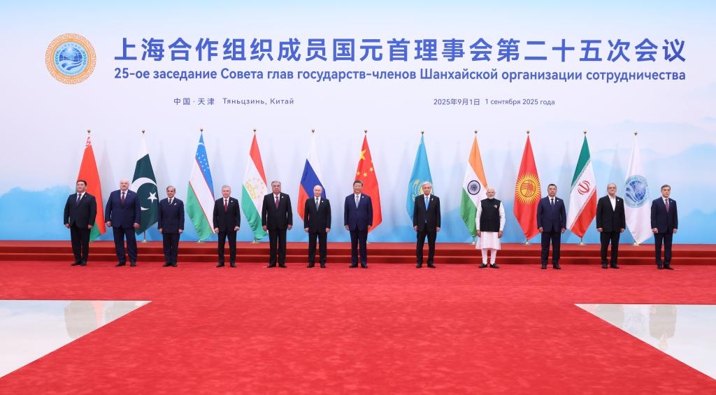 (SCO Tianjin Summit)  Xi calls for forging ahead with solid steps