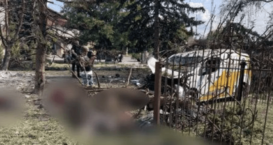 Over 20 dead in attack on Ukrainians collecting pensions, Zelensky says
