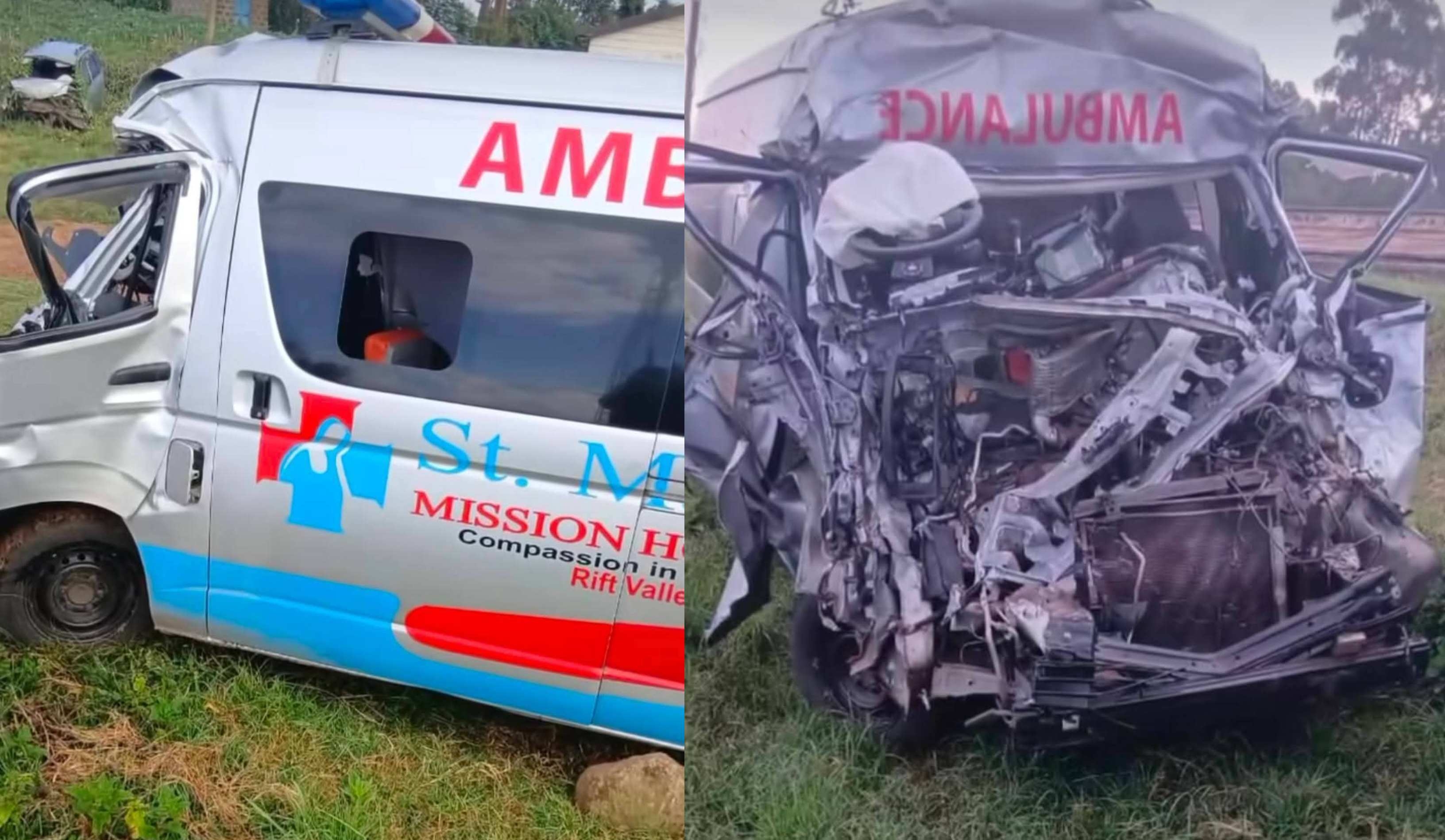Six killed in ambulance crash on Nakuru–Nairobi Highway