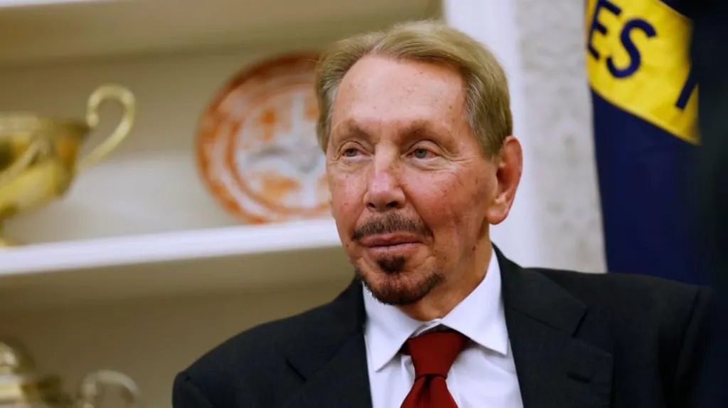 Larry Ellison briefly becomes world's richest person