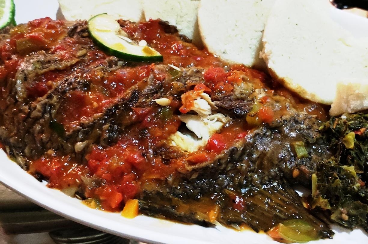 COOKING WITH KARZ: Fish ugali and sukuma wiki