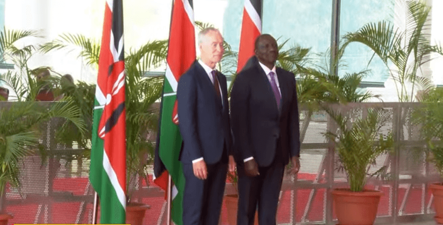 Ruto receives credentials of 9 new envoys