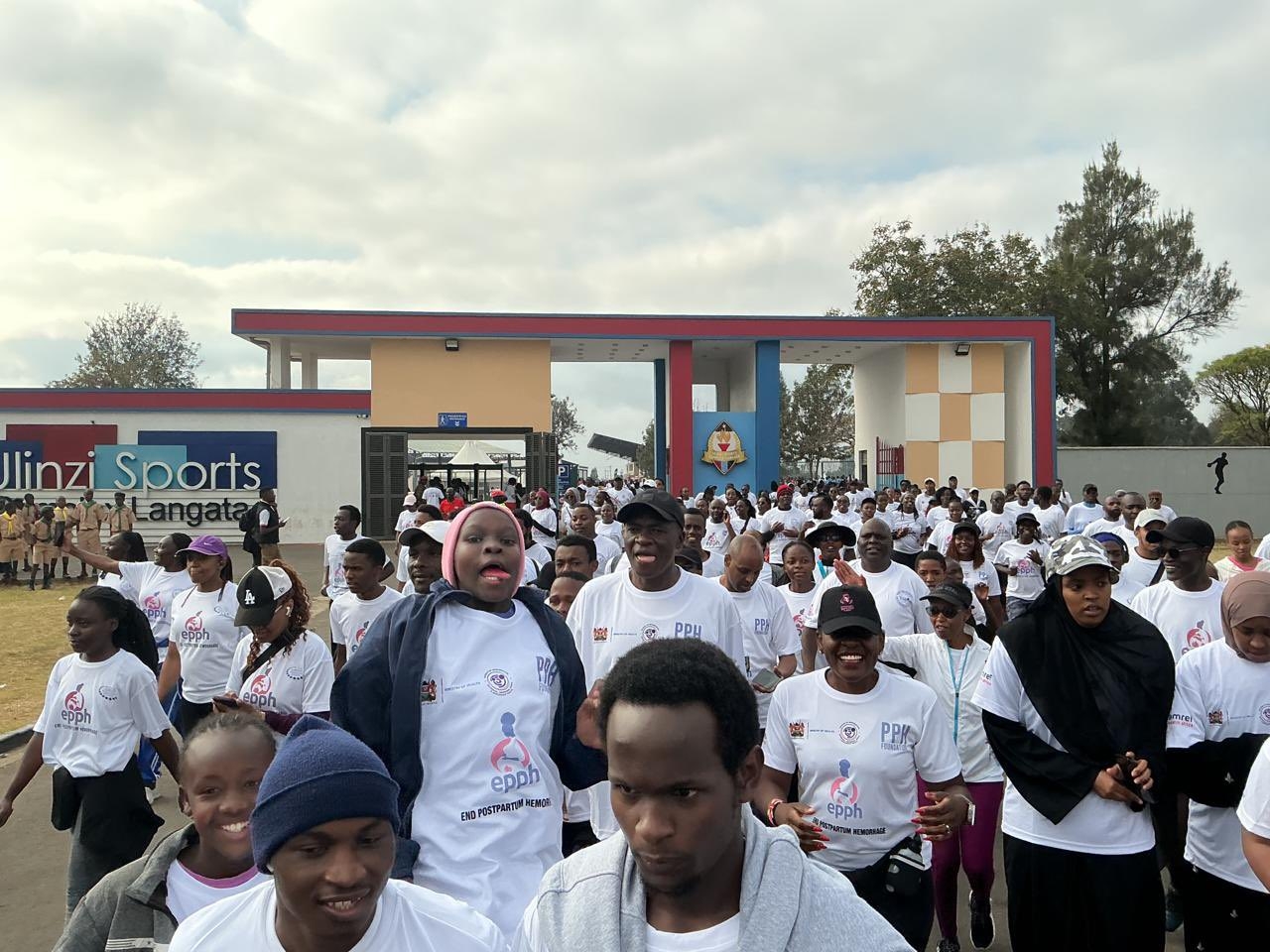 Kenyans run to raise awareness on Postpartum Hemorrhage