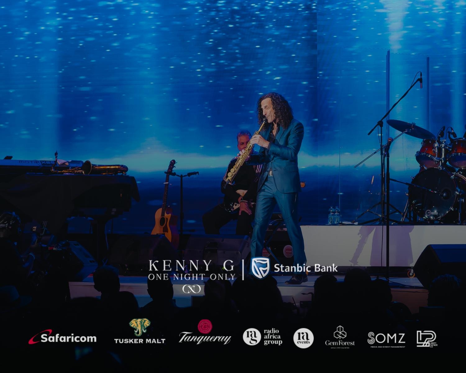 [PHOTOS] Kenny G thrills Nairobi with 'One Night Only' concert