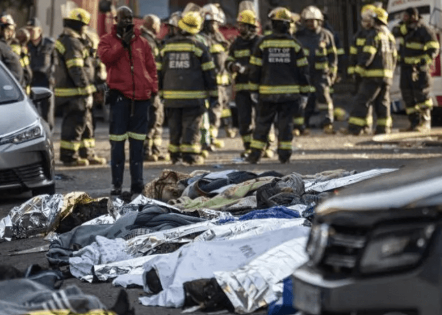 Deadly South African building fire blamed on lack of affordable housing