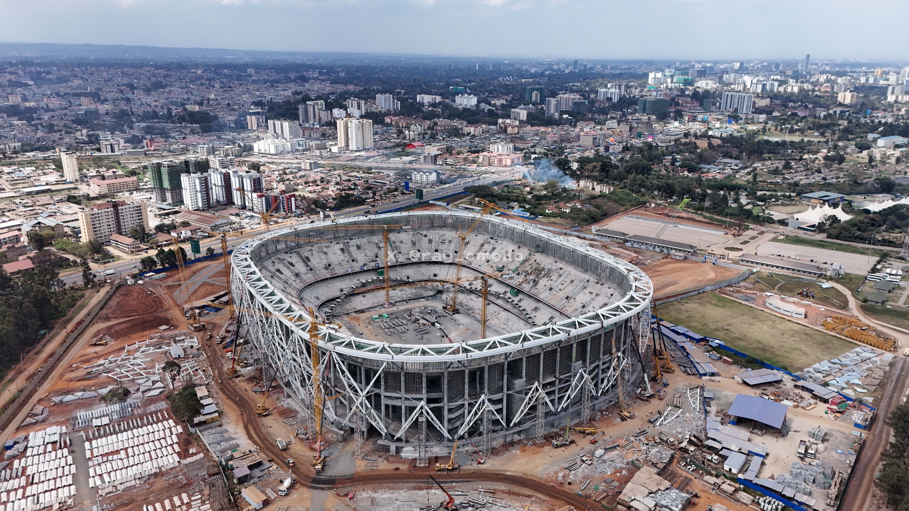 [PHOTOS] Talanta Stadium nears completion, poised to redefine Kenya’s sports scene