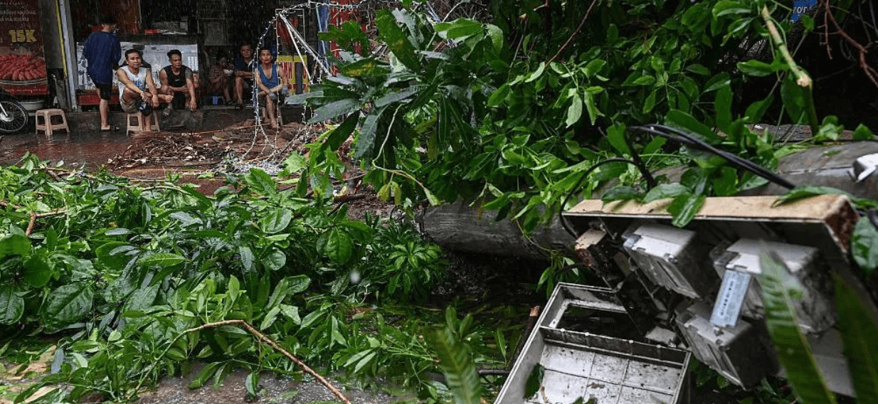 Typhoon kills at least 11 as it sweeps through Vietnam