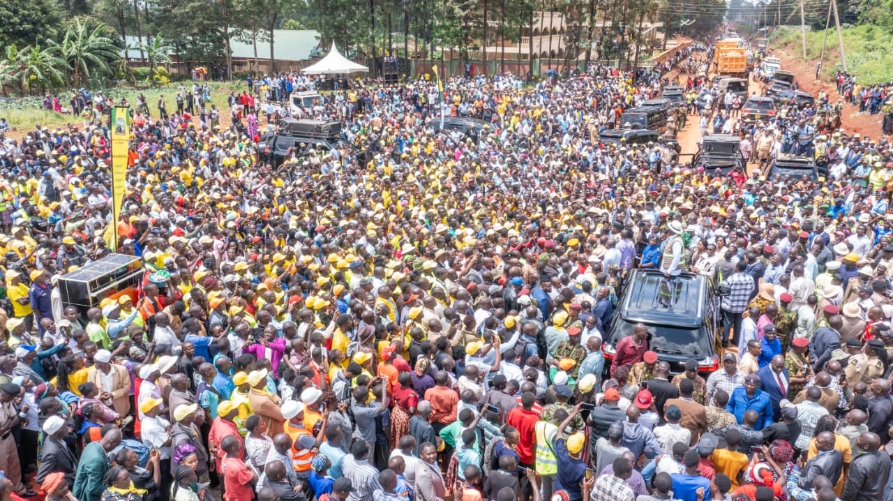 Inside Ruto's four-day development tour of Western region